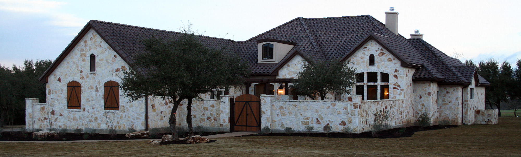 Modern Hill Country residence by SDB+D, Texas integrated land development and construction